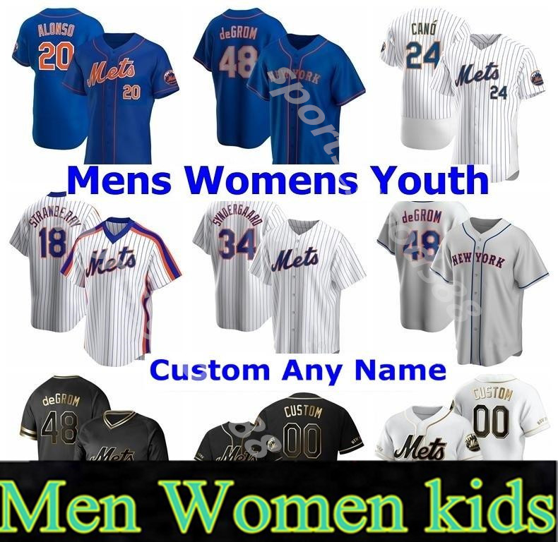 

Men Women youth Pete Alonso york 2021 Baseball 48 Jacob deGrom Darryl Strawberry Keith Hernandez Dwight Gooden Piazza Mets Jerseys, Colour 6