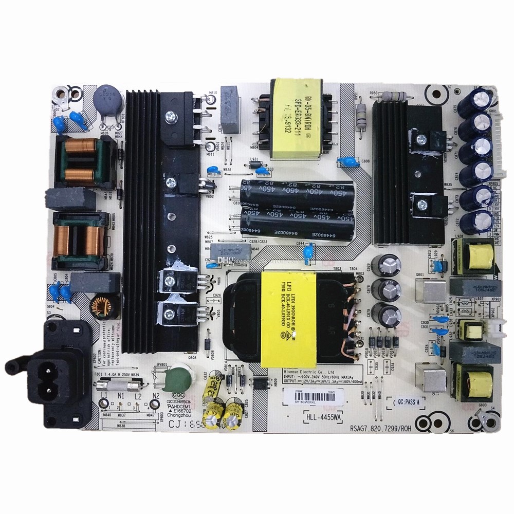 

LCD Monitor Power Supply TV LED Board PCB Unit RSAG7.820.7299/ROH HLL-4455WB For Hisense LED55EC680US/55N3600U