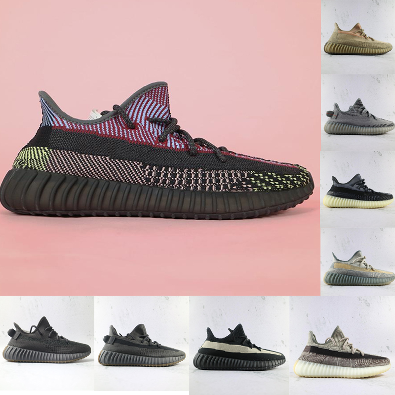 

kanye west Yecher Asriel Oreo Zyon Relective triple white black Cinder bred womens mens trainers yeezys Outdoor Sports Sneakers 36-45