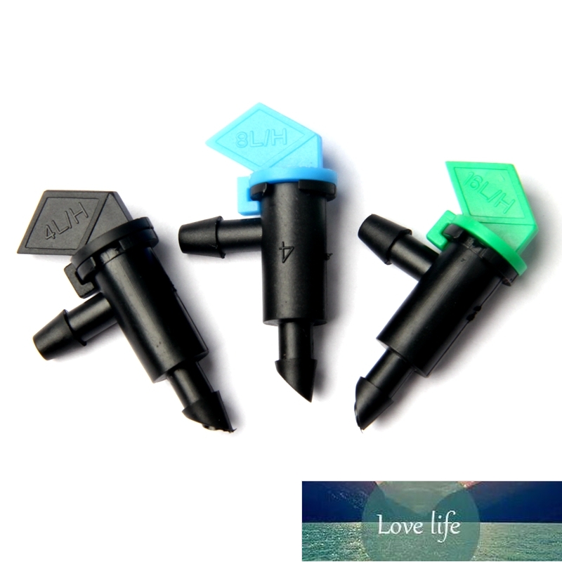 

10pcs 4L 8L 16L Garden Potted Flower Flag Drippers Greenhouse Micro Drip Irrigation Emitter Bonsai Watering Drip Emitters