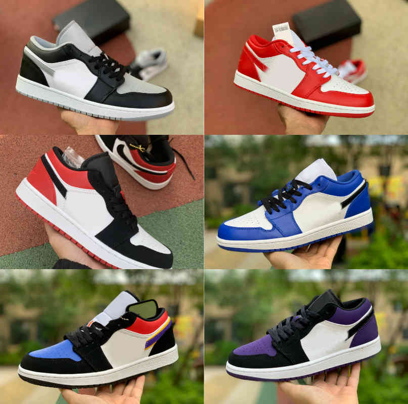 

2021 Low 1 1s University Blue Men Basketball Shoes Pass The Torch Low X Travis Scottss Black Toe Noble Red Game Royal Shadow Women Sneakers Mens Trainers, T020