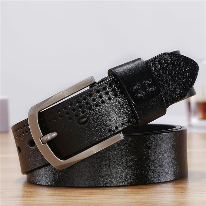 

New 2020 Belts High Quality Cowhide With box Leather Strap Belts for Women Cowboy Casual Fashion Classice Jewel Buckle Belt Free shipping, Black;brown