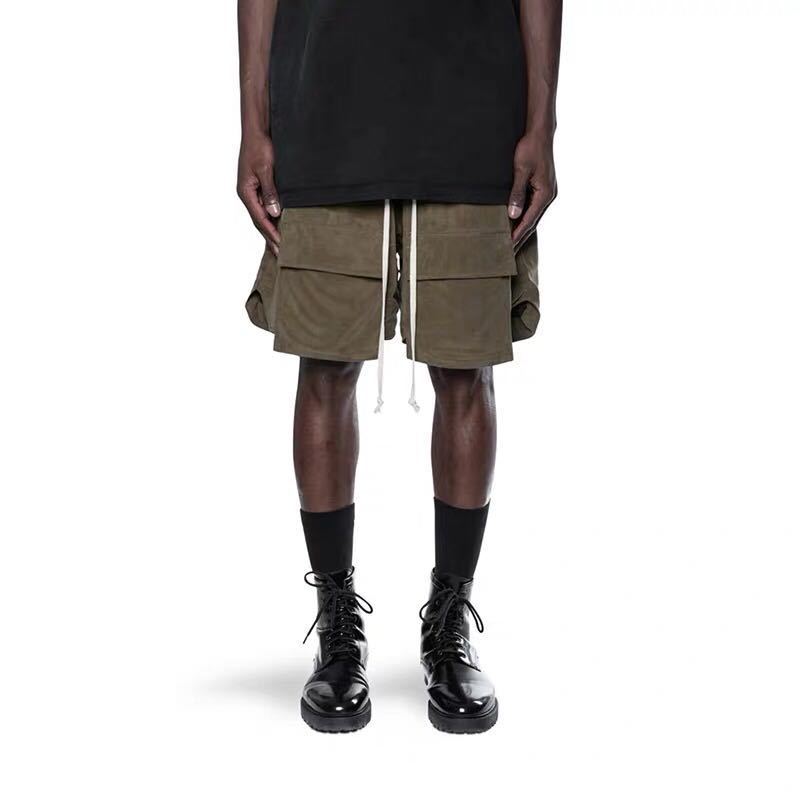 

2021 New 21ss Best Quality Military Pocket Men Women Hip Hop Casual Jutin Bieber Essentials Shorts Wdho