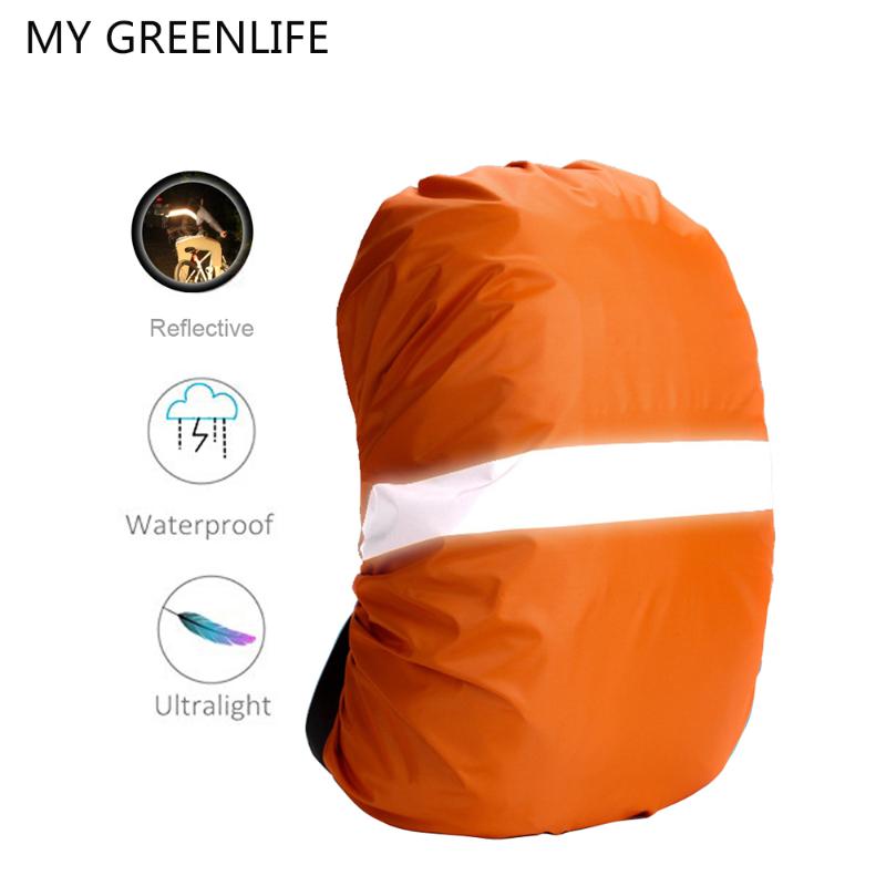 

Outdoor Bags Reflective Waterproof Bag Rain Cover Backpack Tactical Night Camping Hiking Climbing Dust Raincover 35L 40L 50L 60L 70L