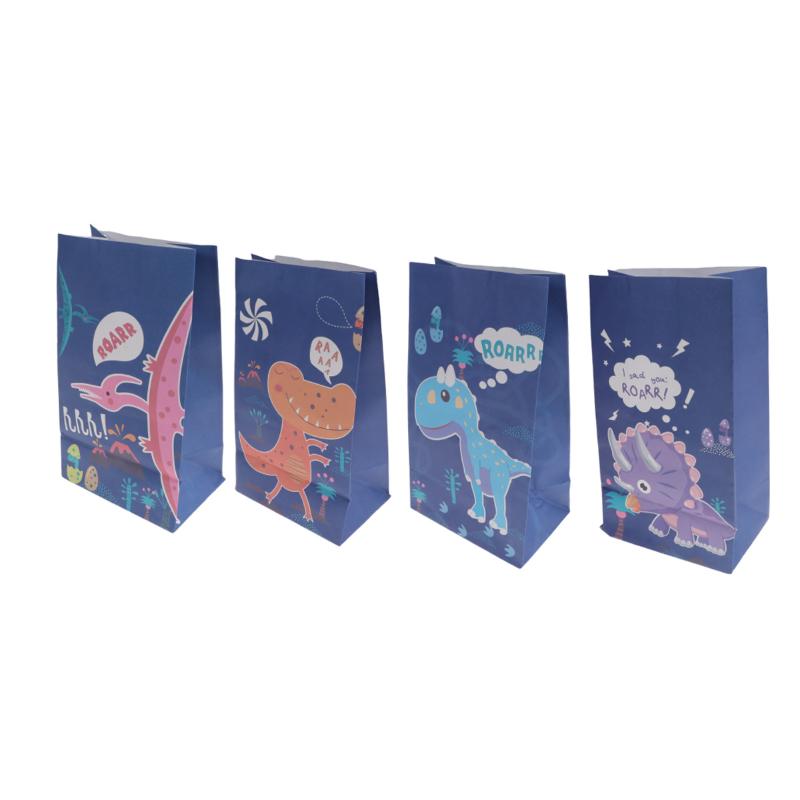 

Gift Wrap 24PCS Kraft Paper Bags World Candy Baking Dessert Party