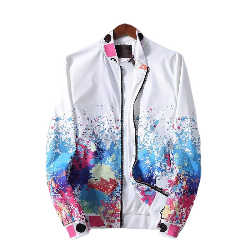 

2022 NEW mans designer jacket High Quality Long Sleeve Shirts mens Brand jacket Autumn Winter luxury clothing Black white embroidery letter coat, Customize