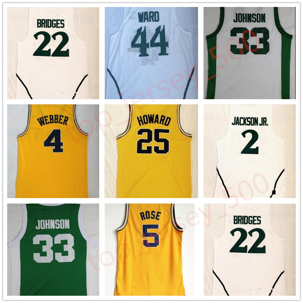 

2018 College Michigan 44 WARD 2 Jackson JR.4 WEBBER 22 Bridges 25 HOWARD 33 Basketball jersey,men Trainers Basketball JerseyS TOPS, As shown in illustration