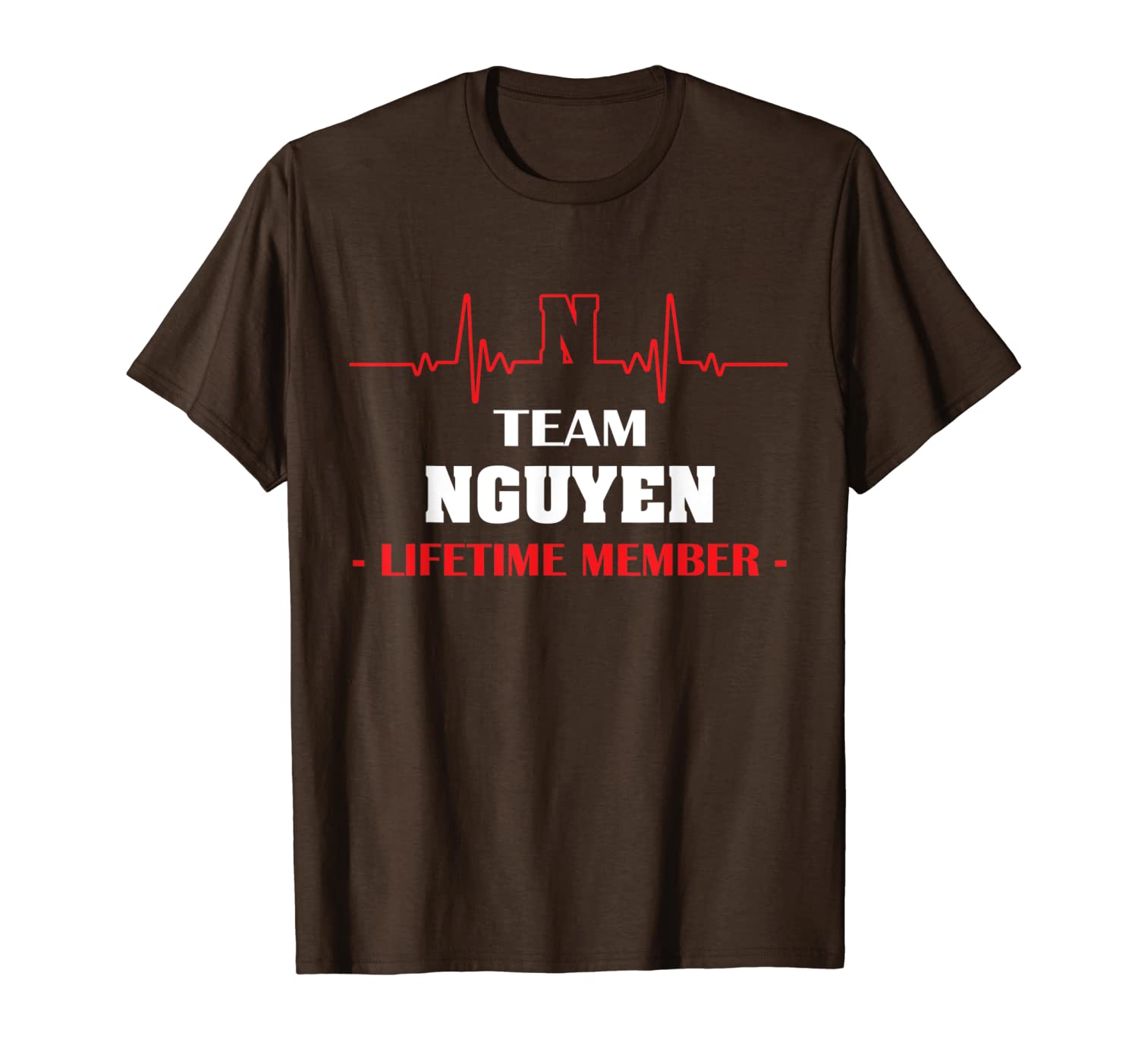 

team nguyen lifetime member family youth shirt father's day, White;black