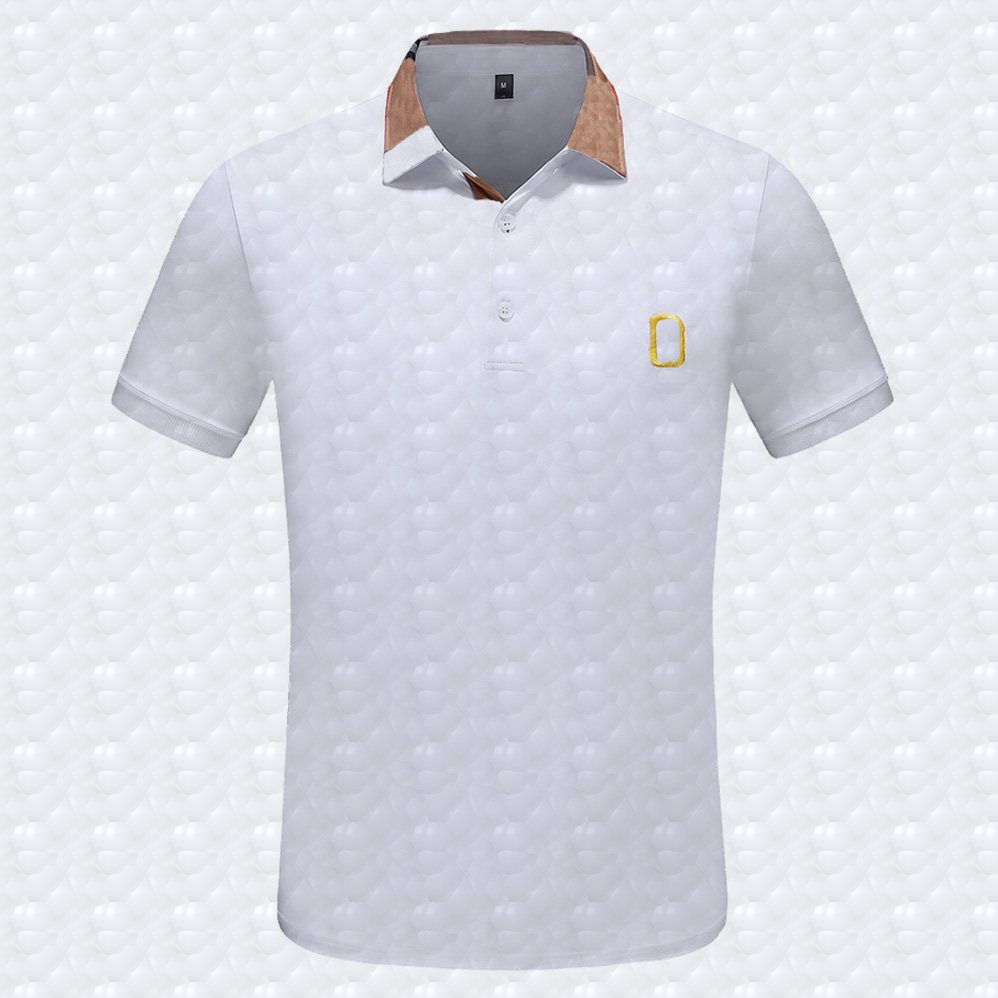 

Fashion brand designers polo men's casual t-shirt embroidered medusa cotton polo shirt high street collar luxury polo shirt