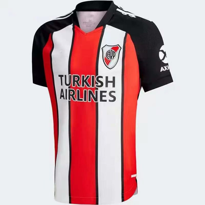 

20 21 River Plate home away Soccer Jersey River Plate G.MARTINEZ QUINTERO PRATTOSoccer Shirt riverbed Football Uniform, Black;yellow