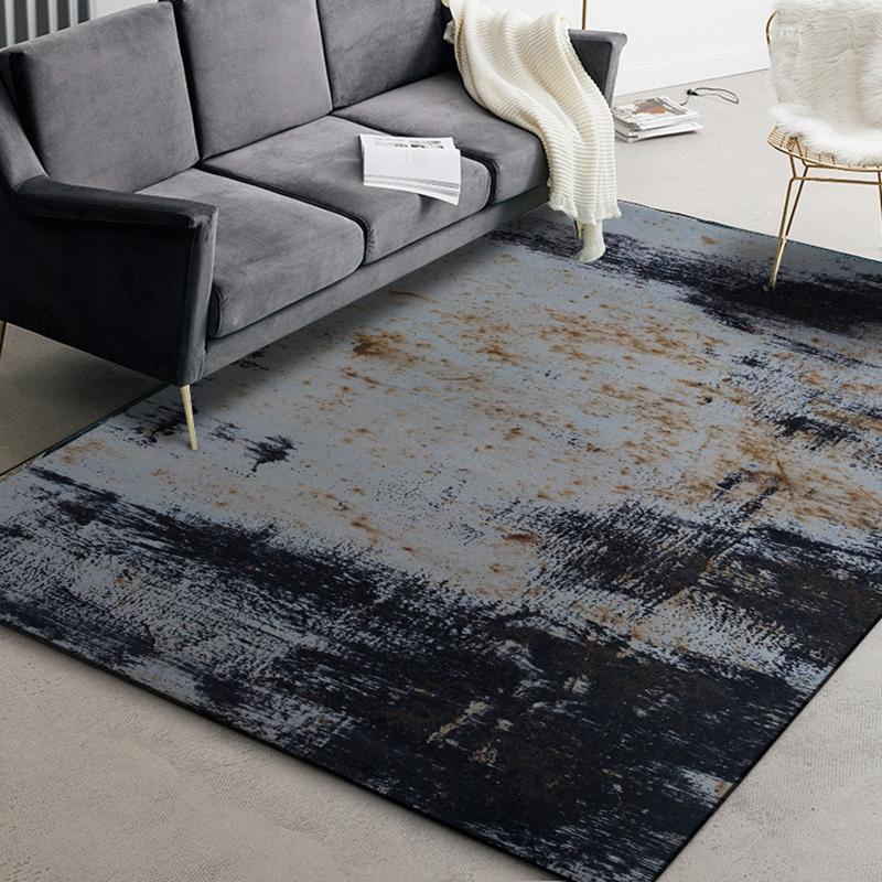 

Carpets Abstract Cement Pattern Industry Style Modern Living Room Non-Slip Sofa Floor Mat Decor Kitchen Bedroom Bedside Area Rug, Carpet2