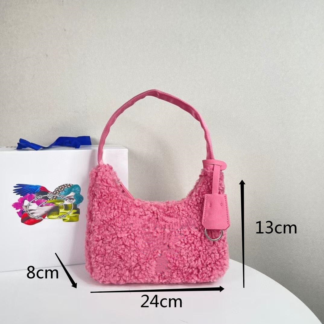 

Shoulder Bag Designer Hobo Women Fluffy Handbag Womens Furry Handbags Luxurys Designers Bags Crossbody Bag Backpack Totes Hobo Purses