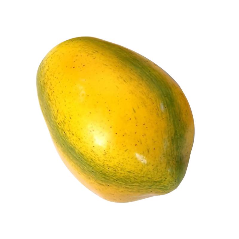 

Party Decoration Artificial Papaya Fake Fruit Model Po Props Restaurant Display Fruits