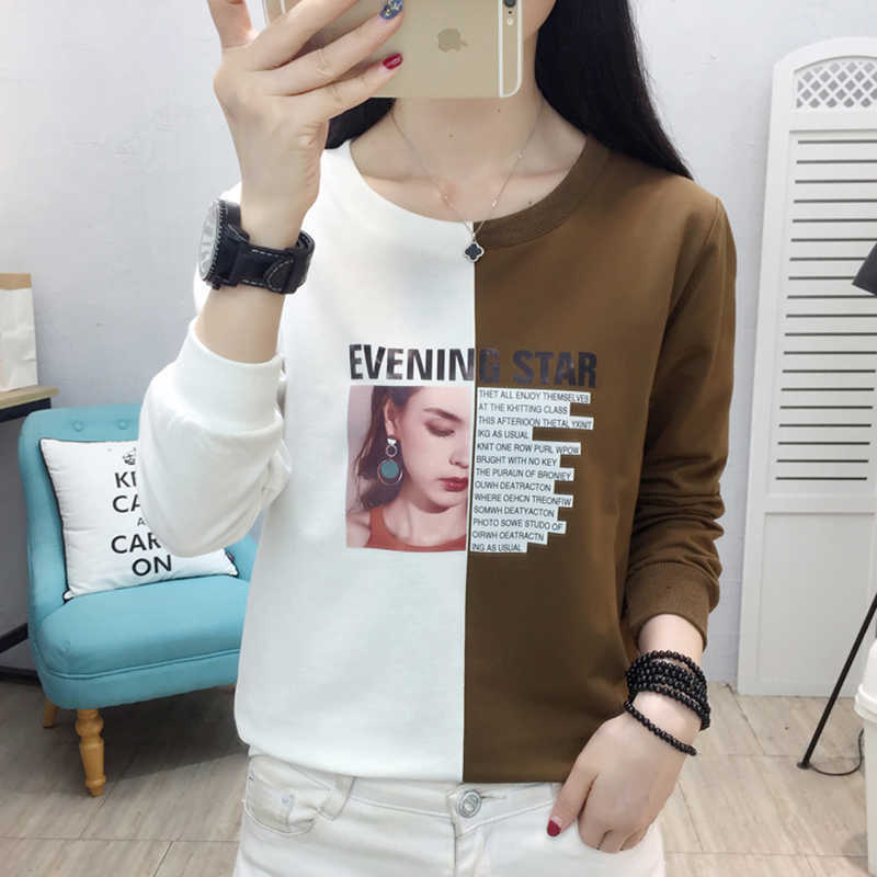 

Polerones Mujer Women Clothing Hoodie Print Fall Winter Sweatshirt Full Sleeve Korean Pullovers Plus Size Sweat Femme 210615, Red