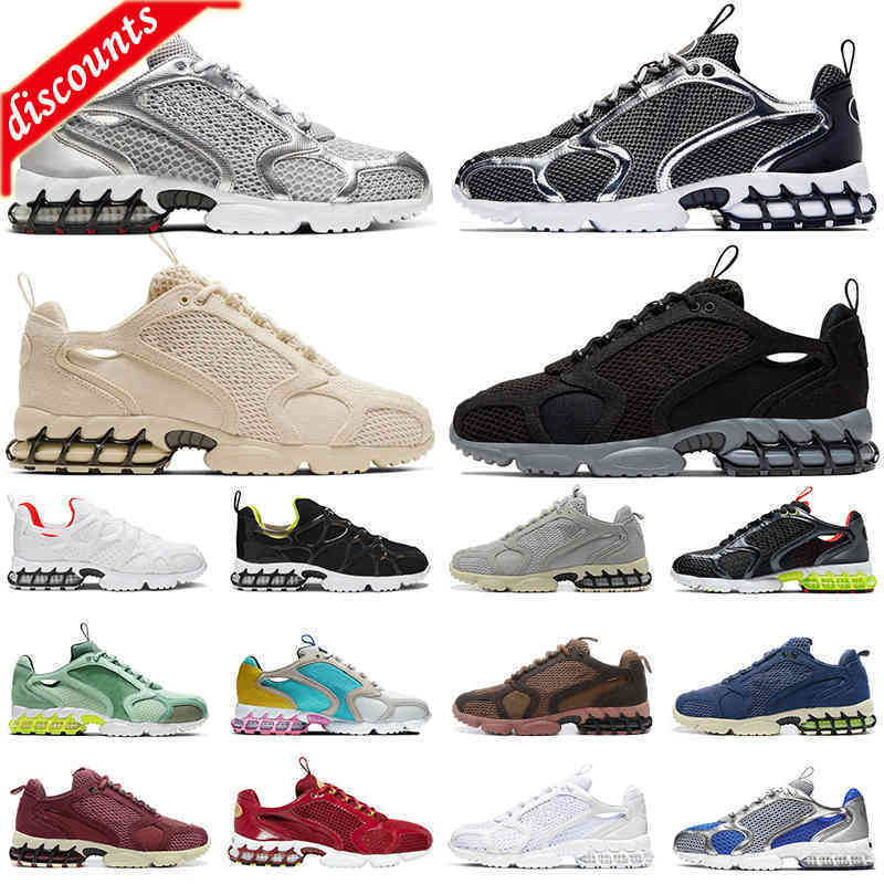 

{36-45}Spiridon Cage 2 men women running shoes Black Triple White Pure Platinum Track Red Beige Cool Grey mens trainers fashion outdoor sports