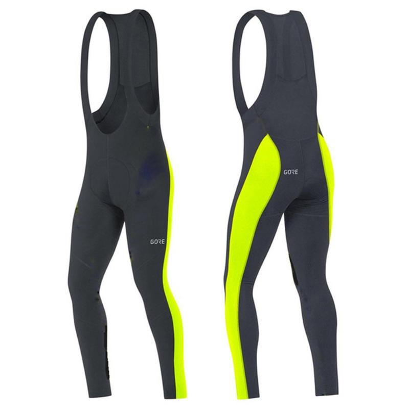 

Racing Sets 2021 GORE Winter Cycling Pants Men Bike Trousers Fleece Warm Bib Gel Pad Hombre Riding Ropa Ciclismo MTB Cycles Kit, Black;blue