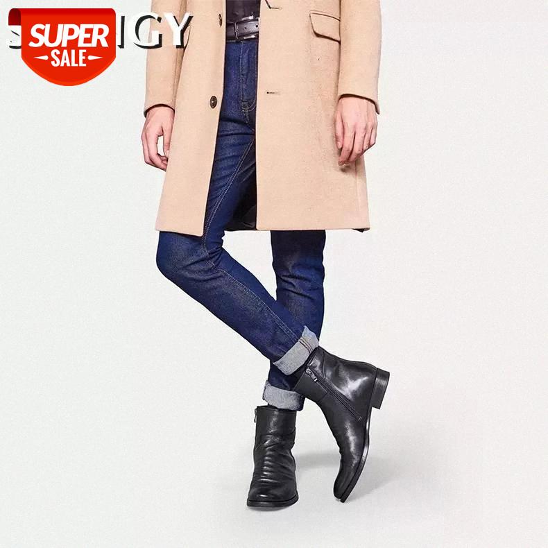 

New Men Boots Autumn Shoes Male Leather Casual Ankle Boots Men's Breathable Anti-Slip Luxury Business Oxford Shoes #vp90