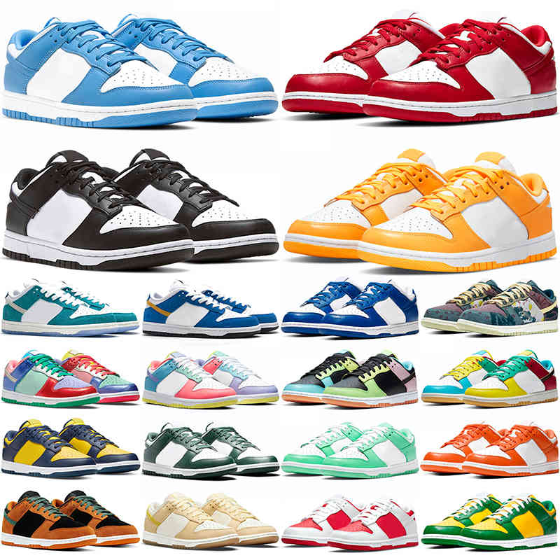 

Dunk Running Shoes Men Women Low Black White University Blue Red Kentucky Syracuse Varsity Green Laser Orange Lemon Drop Dunks Mens Sports, #1dunklow# black white