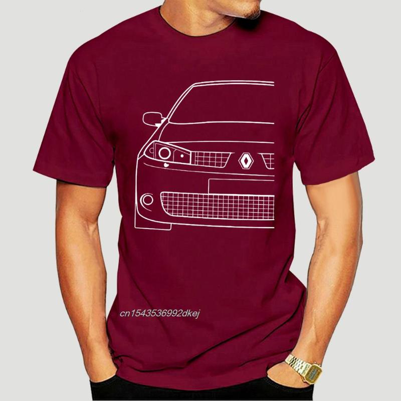 

Men's T-Shirts Men T Shirt Custom Printed 100% Cotton Cool Man Renault Megane 2 Rs Casual Graphic Tops Funny Novelty Women Slim 3084D, No printing
