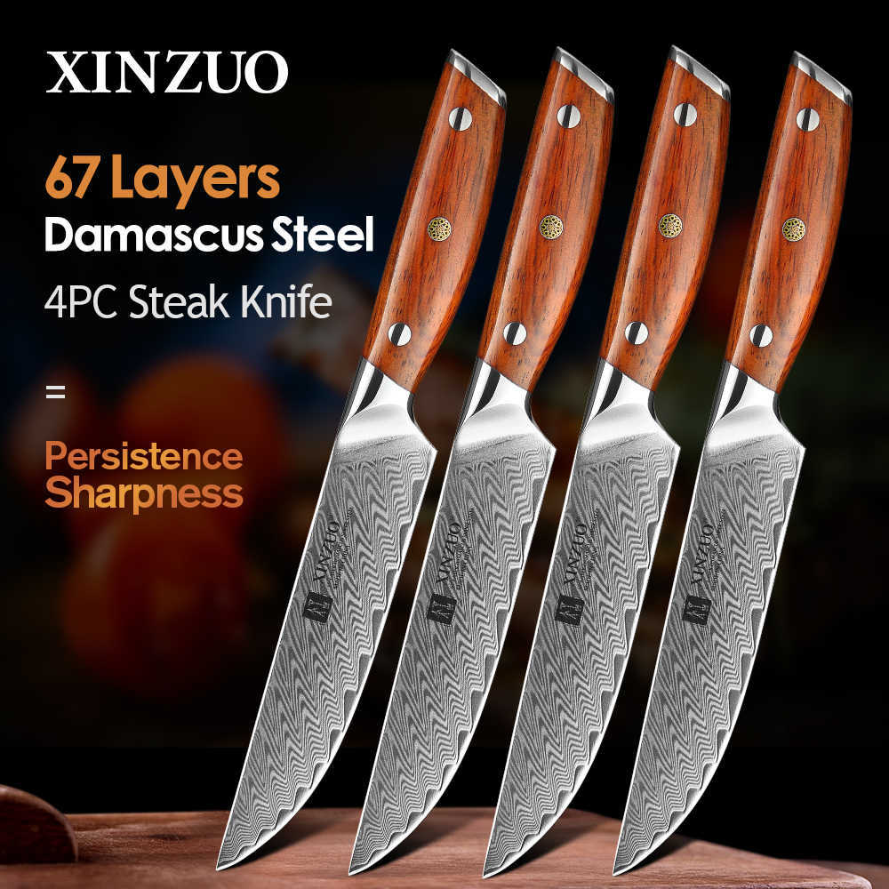 

Stainless Steel Chef Knife cooking Hammer Blade Heavy XINZUO 5" Steak VG10 Tools Cut Duty China Cleaver Cutter Slicing Chopper Kitchen Knives