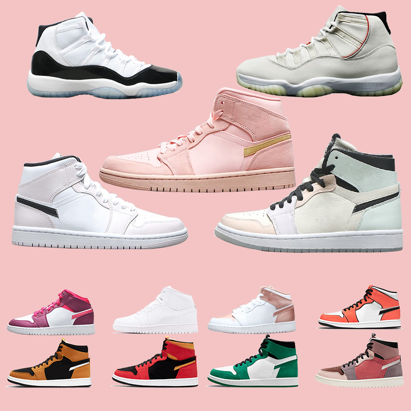 

Flyer 1s middle gang Basketball shoes 1 Deep Mocha Black Metallic Gold UNC Light Gray Chicago Royal Toe Sneakers Size 36-47, Customize