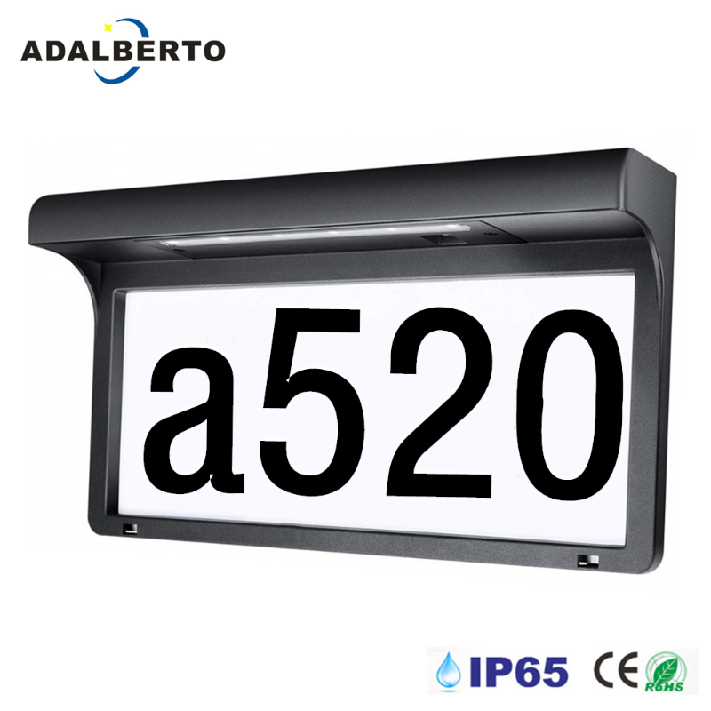 Lighted House Numbers Canada Lighted House Numbers Canada, Solar Lighted House Numbers Canada