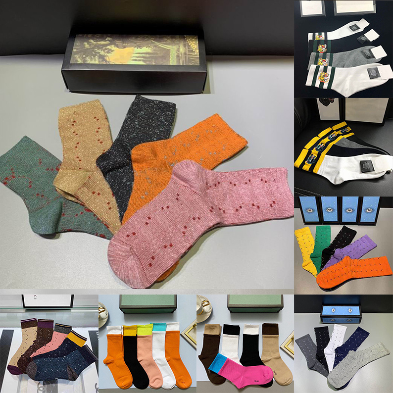 Designesr mens womens sock embroidery casual tiger autumn pure cotton sports knitted warm winter men letter fashion socks gift box set rtgjx-image-741813746