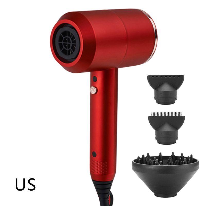 

Electric Hair Brushes Professional Dryer High Power Styling Tools Blow And Cold Hairdryer 110-240V Machine Hammer 95AC