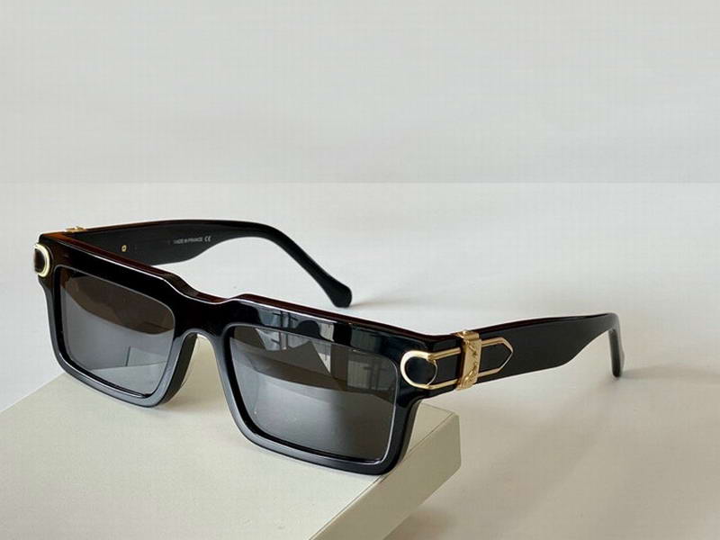 

Cool Rectangle Sunglasses Gold Black/Black Sonnenbrille occhiali da sole Men Fashion Sunglasses Shades with box, White;black