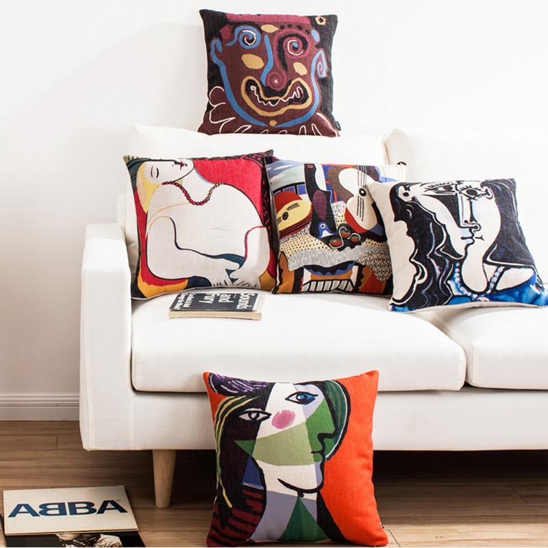 

Cushion/Decorative Pillow Linen Cover To Be Customized Without Core