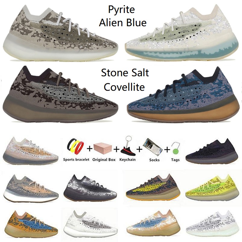 

Stone Salt Pyrite 380 Covellite mens Running shoes Onyx Hylte Calcite Glow Lmnte Mist Alien Blue Triple Black 380s men women trainers sports sneakers 36-46 With box, Color#6