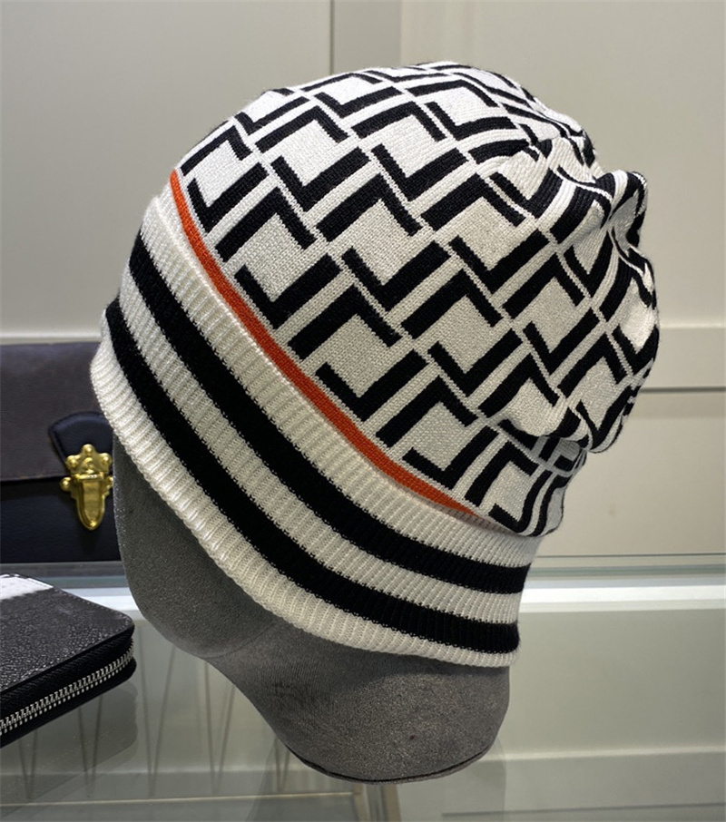 Luxury Knitted Hat Designer Beanie Cap Mens Fitted Hats Unisex For Cashmere Letters Casual Skull Caps Outdoor Fashion Beanies