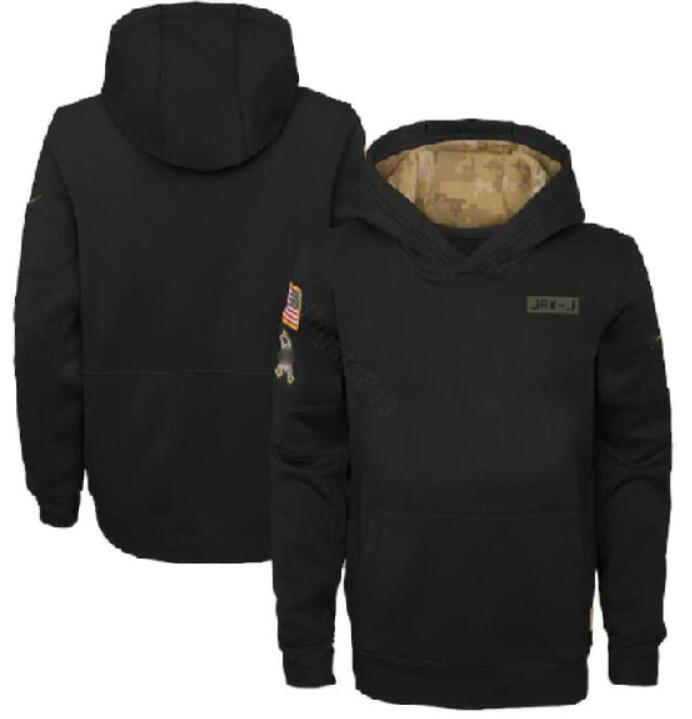 

Men Jacket KC Hoodies Sweatshirt Salute to Service Sideline Performance Pullover Hoodie Jackets lack Football Jerseys a0, Army