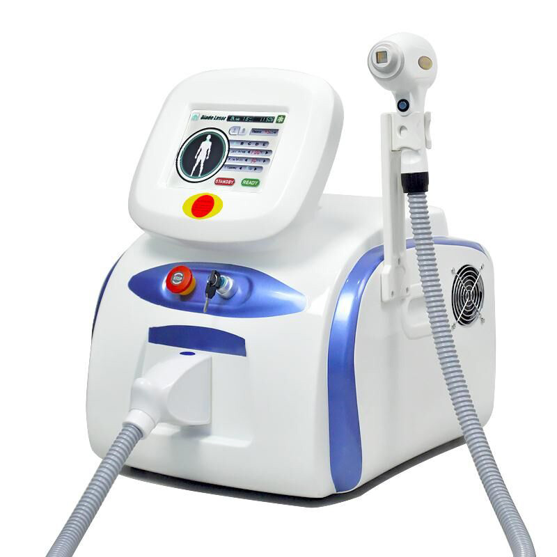 

Beauty Salon 808nm Diode Laser Hair Removal Machine for All Skin Colors Permanent Laser Hair Removal Device Professional Equipment, Black