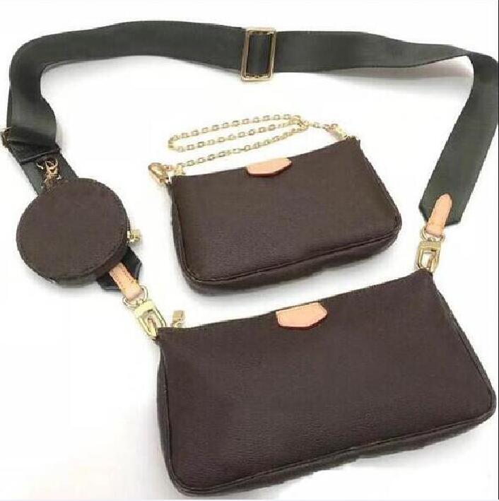 

Real Leather Shoulder Bag Wallet Crossbody Purse Multi Pochette Accessories