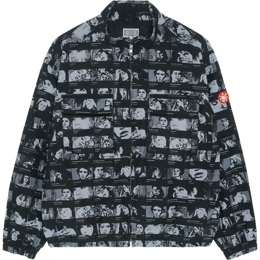 

2021 New Full Printing Ce/cavempt Thumbnail Zip Men Women Portrait Shirt Jacket Cav Empt Shirts G2z3