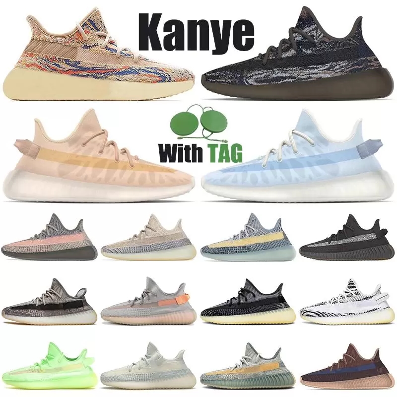 

yeezys boost shoes 350 v2 men women running originals zebra Blue Pearl zyon Stone Carbon bred Static black mens trainers sneaker with box Size36-48, 22