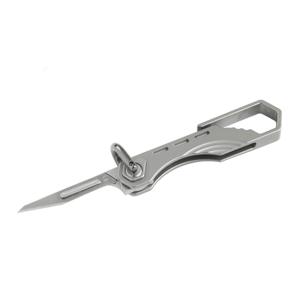 

DICORIA SM-01 Folding Knife Multifunctional Scalpel Keychain Pocket Mini Titanium Alloy Portable EDC Tools