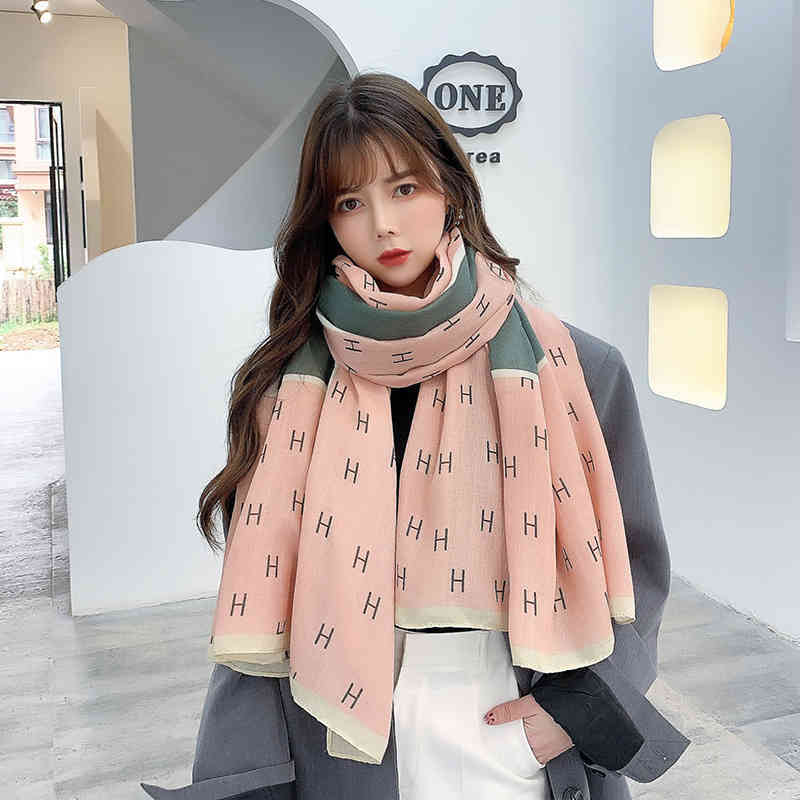 

70% OFF Design Autumn and new women's fashion color matching warm scarf thickened neck