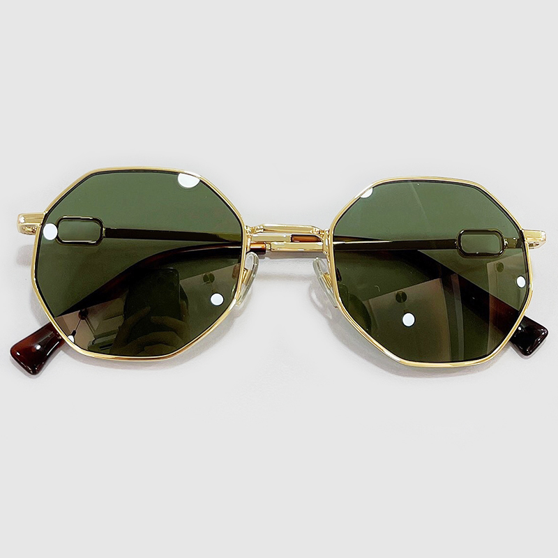 

Fashion Sunglasses Women Men Luxury Brand Alloy Frame Mirror Square Sun Glasses With Chain UV400