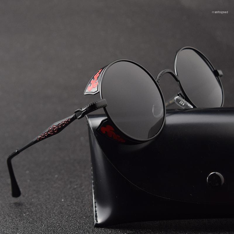 

Sunglasses RETRO Round Metal Men Women Polarized Gothic Steampunk Fashion Vintage Eyewear Shades1