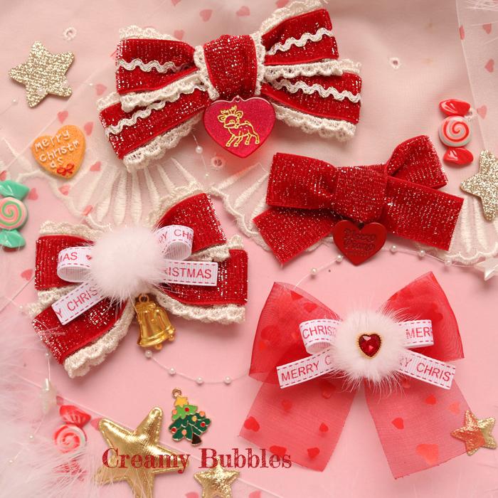

Other Event & Party Supplies Christmas Qualified Warm Winter Love Hand Made Red Series Hairpin Brooch Bowknot Is Lovely Lace Lolita Hair Acc