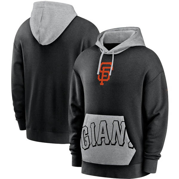 

SanFranciscoGiantsMEN Black Heritage Tri-Blend Pullover Hoodie