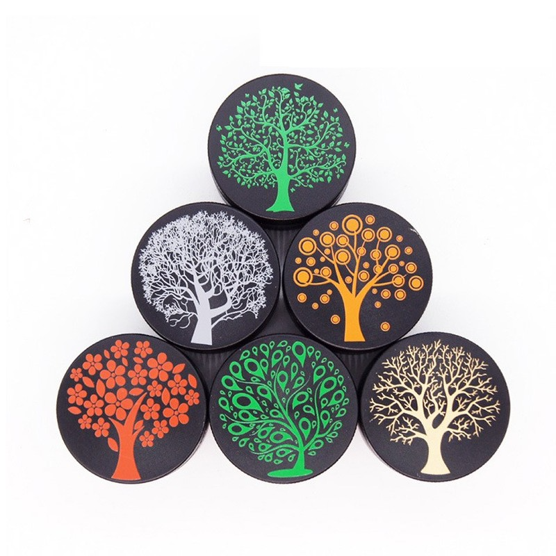 

Small color tree pattern smoke mill alloy durable, fashionable, novel, unique, beautiful and convenient