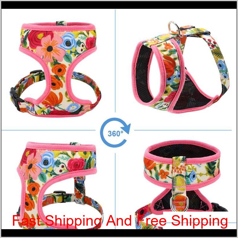 

Cute Printed Chihuahua French Bulldog Harness Adjustable Puppy Cat Harness Pet Small Dog Vest For Pug Yorkie Walking Bbyuve Keu1P Aivji
