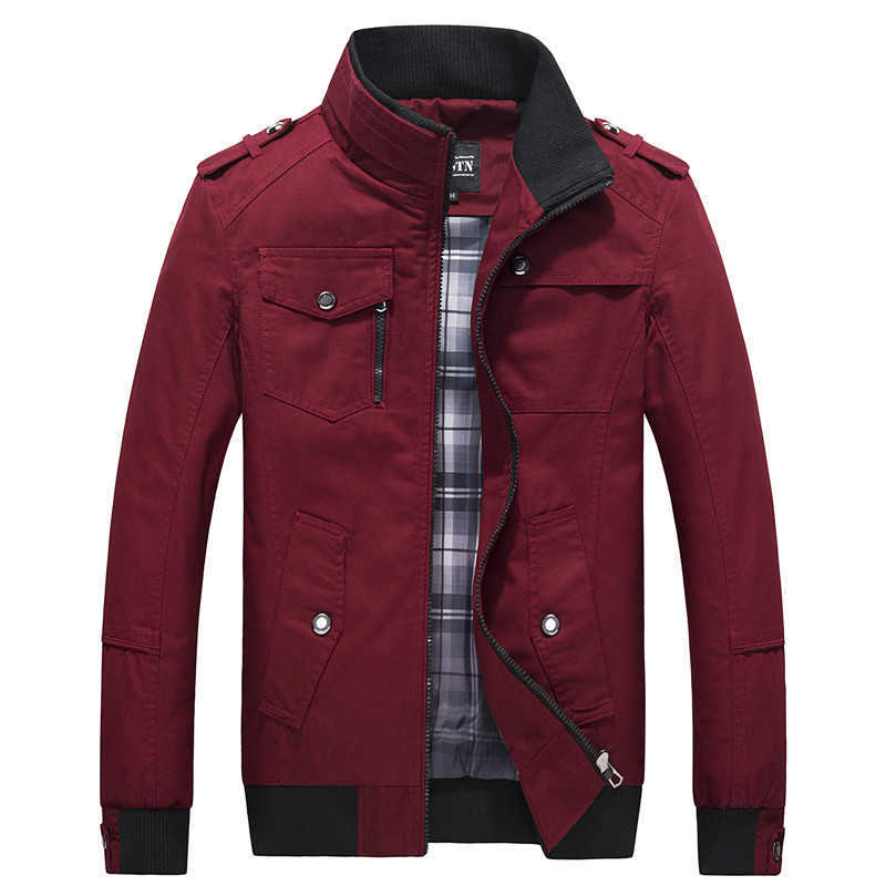 

2020 Casual Men's Bomber Jacket Spring Army Military Jacket Black Men Coats Winter Male Outerwear Autumn Overcoat 5XL X0621, Dark blue