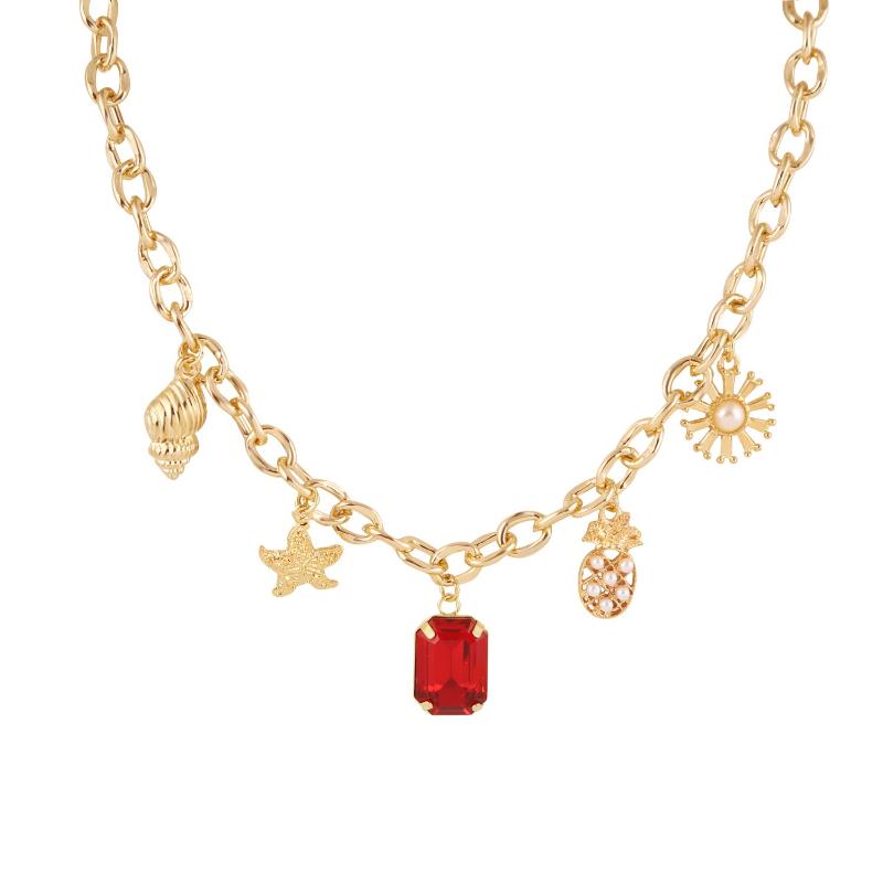 

Pendant Necklaces Accessories And Contracted Fashion Style Sea Shells Collarbone Ms Chain In Europe The Necklace Ins