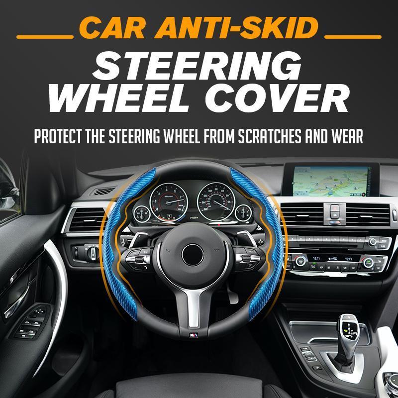 

Steering Wheel Covers Car Anti-Skid Cover Auto Braid On The Case Universal