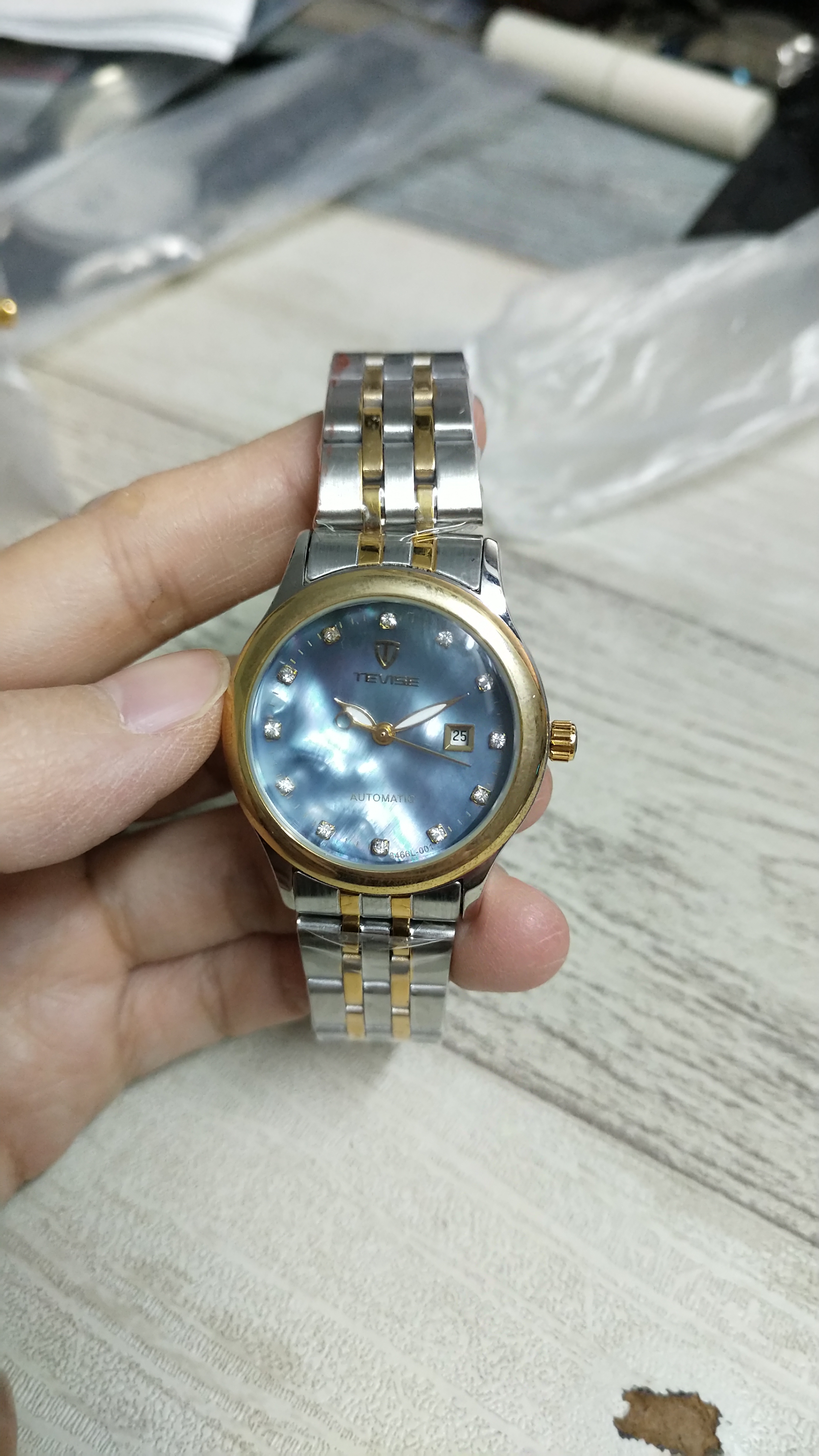 New arrivals Men's watch Automatic mechanical Watch wrist watch Metal band t03-2-image-659441088