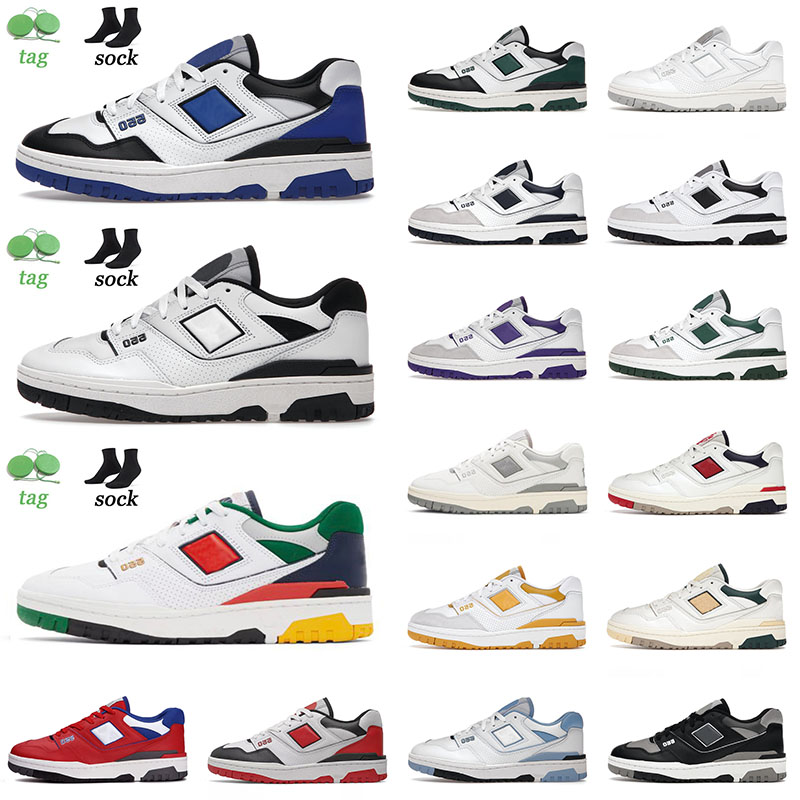 

Top Fashion Mens Women NB550 550 Casual Shoes Royal Black Unc University Blue Auralee Dore White Grey United Arrows Outdoor Sneakers 36-45, C13 white navy red 36-45